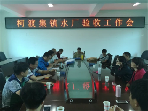 寻甸县柯渡、甸沙集镇自来水厂全面竣工并顺利通过验收图片1.png